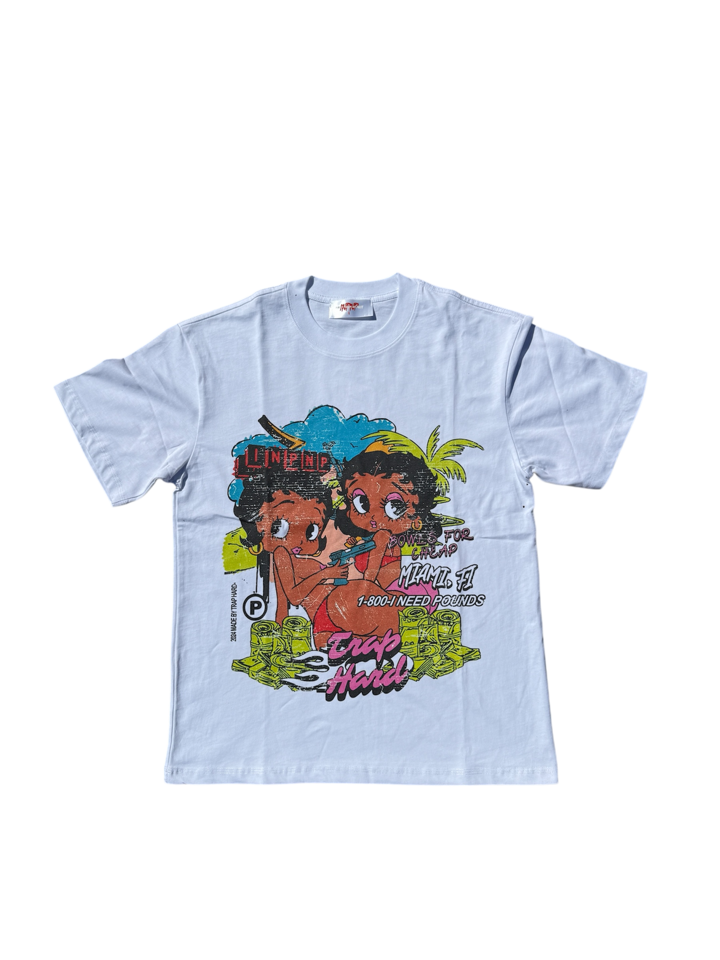 “Trap Maid Miami Tee” – Limited Edition Graphic T-Shirt
