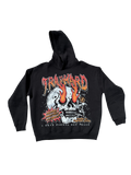 Traphard Inferno Skull Hoodie