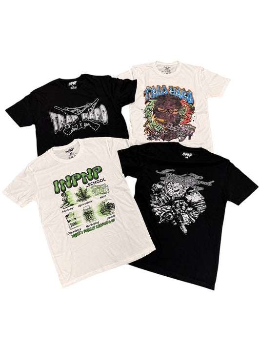 INPNP & TRAPHARD TEES ALL 4