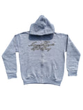 Grey INPNP Zip Up Hoodie