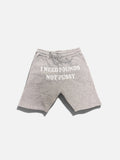 Grey I NEED POUNDS NOT P*SY Shorts